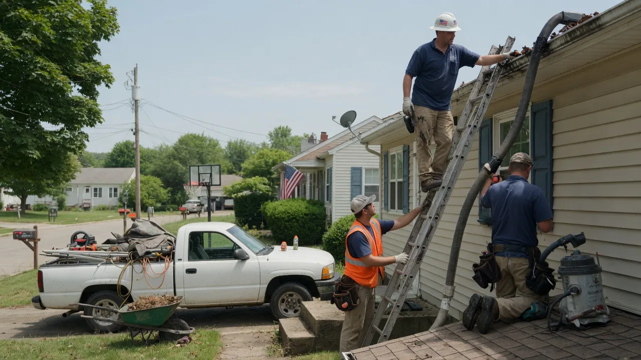 Gutter Installation in Red House, WV near me